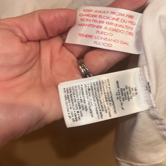 Disney Jolly 100% cotton long sleeve Jolly top/ pajama top only size XL - Picture 4 of 6